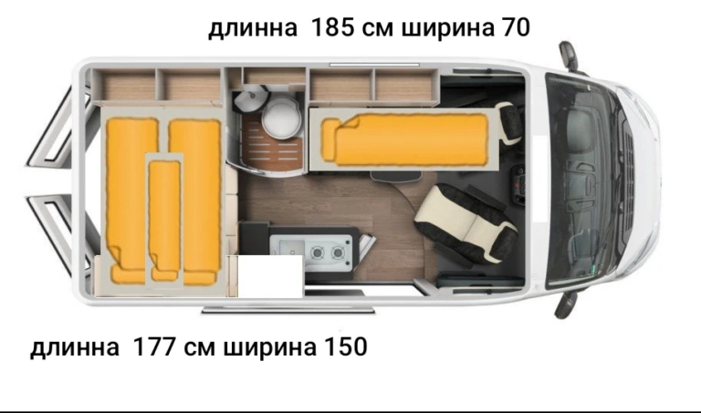 Аренда автодома, вместимостью до 3-х человек. | Фото 2